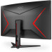 Gaming Monitor AOC CQ32G2SE/BK Curved QHD 2K 2560x1440, 165Hz 1ms